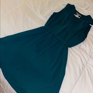H&M Green Sheer Dress